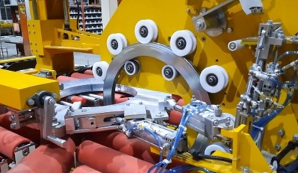 Eye Wrapping Machine For Slit Coils Signode Eye Wrapping Machine For Slit Coils Signode