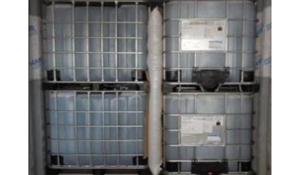 Dunnage Bags to Secure Chemical Tanks