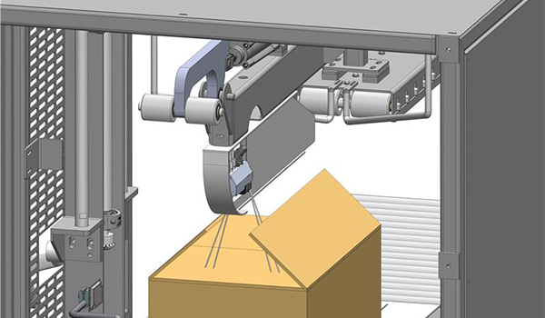 Glue application system for cable industry