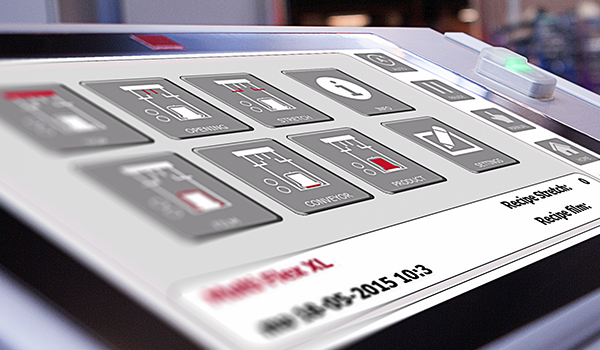HMI on Lachenmeier Machine