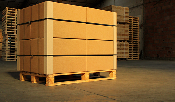 Corner Protection on Pallets