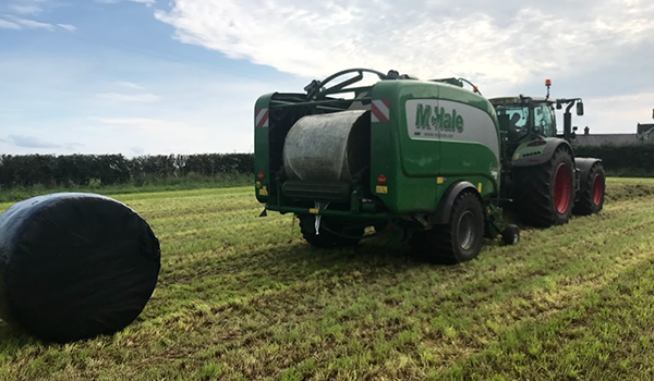 Silawrap on a bale