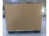 Place box on sheet