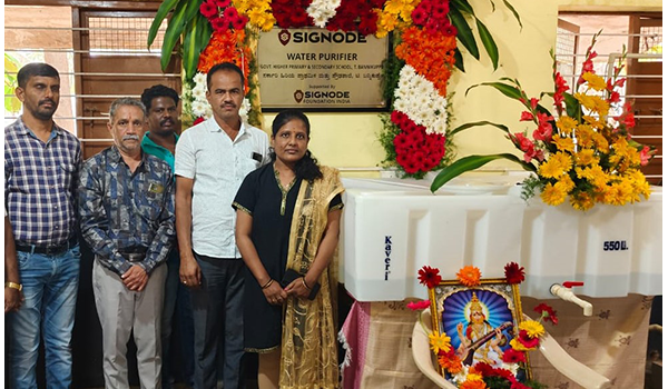 Water Purifier CSR India Signode