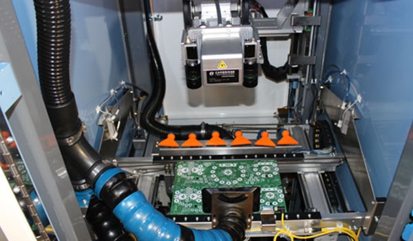Inside circuit laser