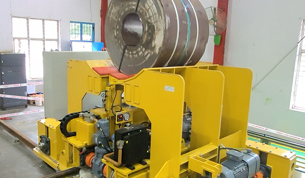 Steel coil handling
